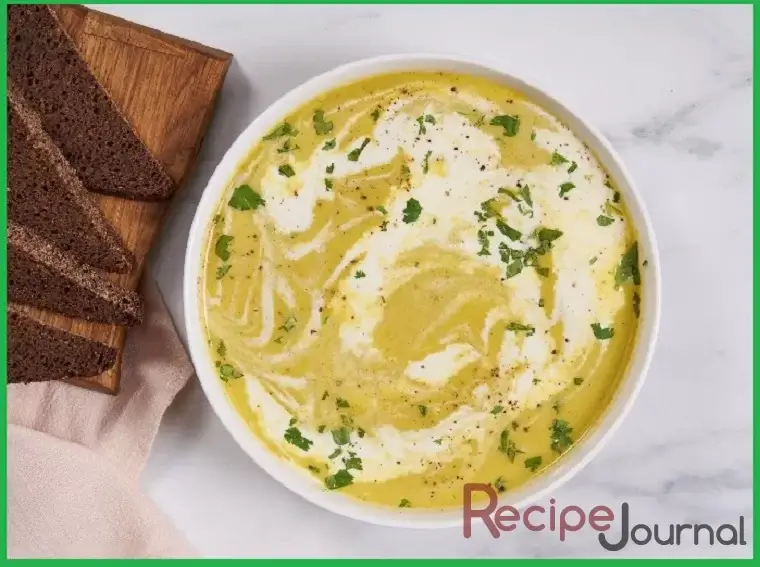 Крем-суп из брокколи со сливками - рецепт полезного обеда