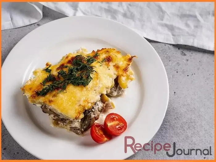 Гратен из картофеля и печени индейки - изысканный ужин по рецепту французской кухни