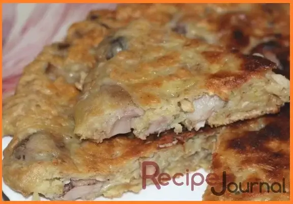 Безглютеновый пирог с картошкой и грибами - рецепт вкусного завтрака или сытного перекуса